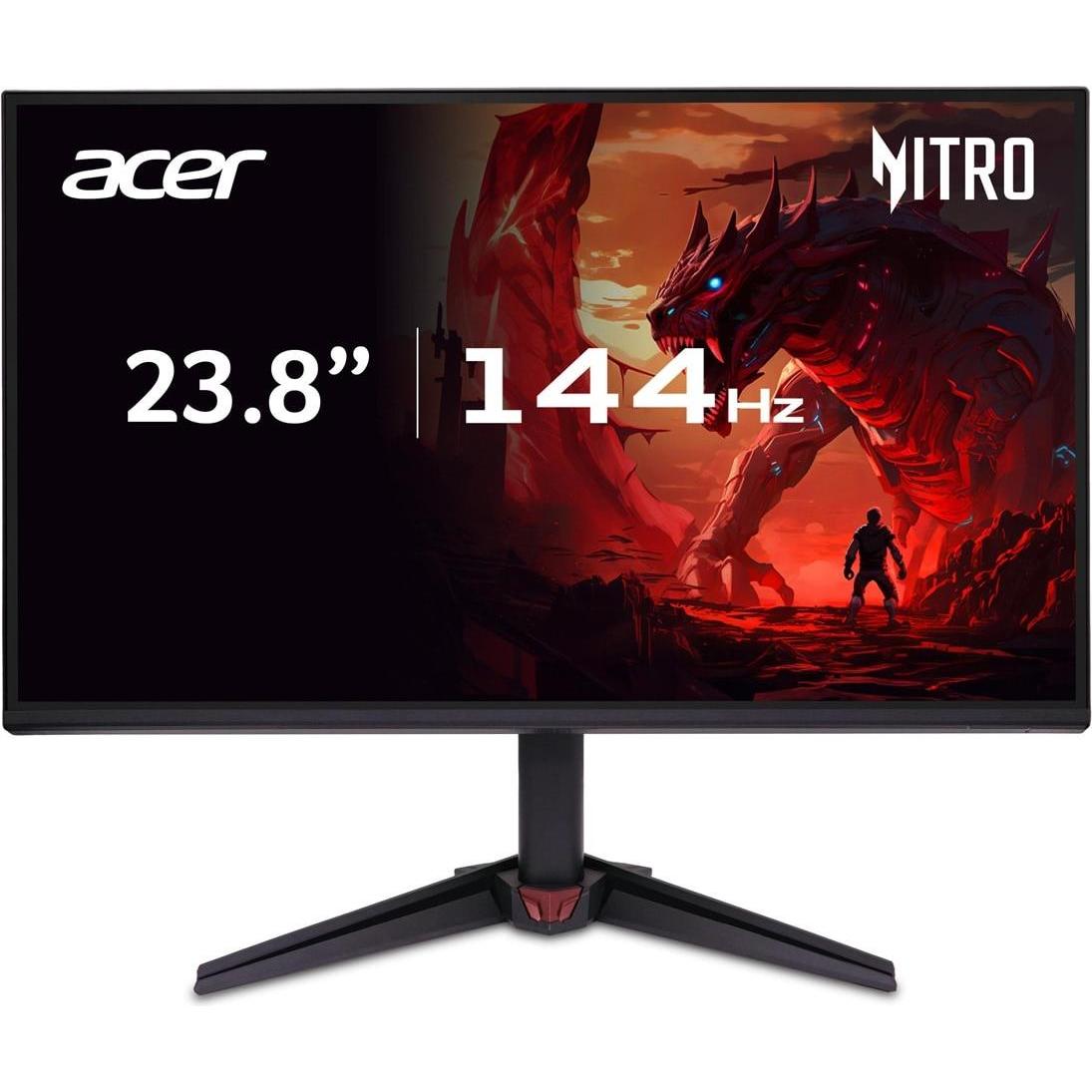 Acer Nitro VG0 (VG240YP6bip) 23,8" Full-HD Gaming Monitor 60,5 cm (23,8 Zoll), IPS, 144Hz, 99% sRGB 