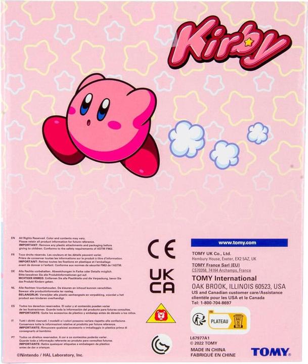 Produktbild Tomy Nintendo Assortiment 12 Peluches Kirby Mini (7 cm)
