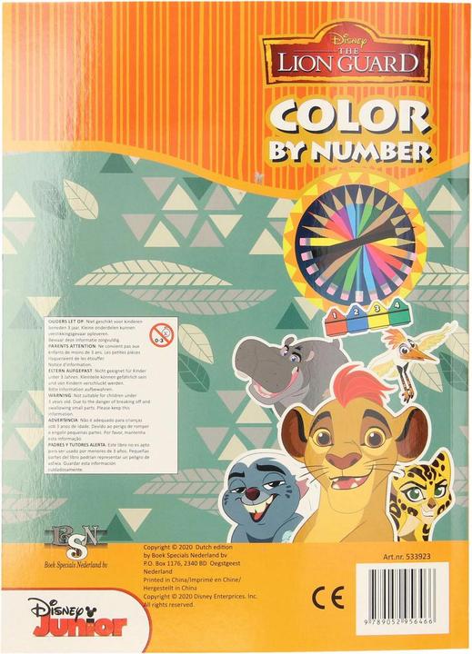Produktbild Farbe nach Zahlen - König der Löwen
