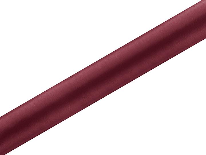 Produktbild Partydeco Satin Plain, deep red, 0.36 x 9m (1 pc. / 9 lm) (1 Stück)