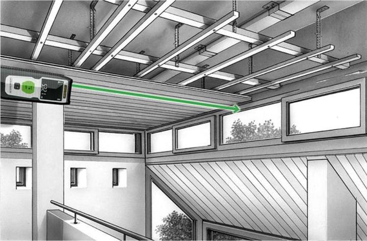 Actual product image Laserliner Laser rangefinder green LaserRange-Master Gi4 (40 m, 515 nm)