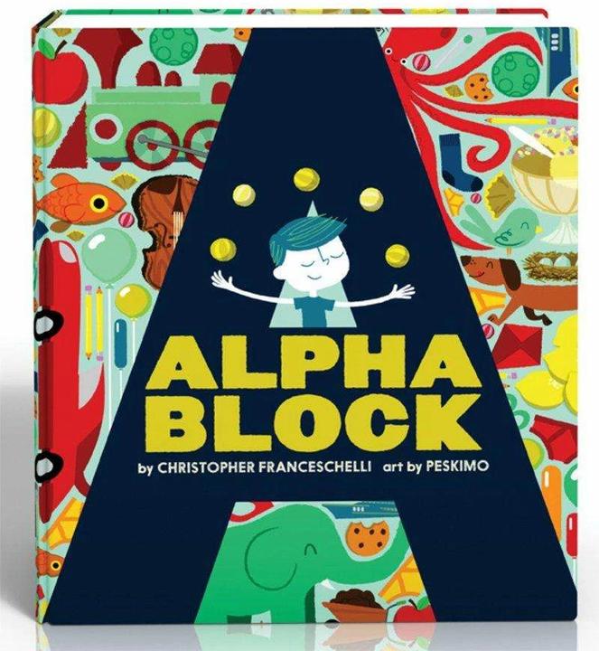 Actual product image Abrams & Chronicle Alphablock (An Abrams Block Book) (English, Christopher Franceschelli, 2013)