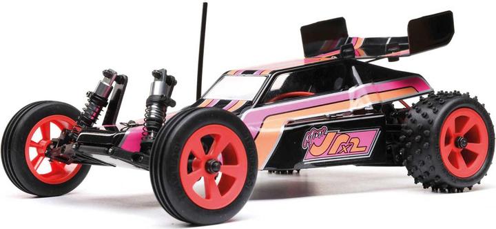 Actual product image Losi Mini JRX2 Electric Brushed Buggy 2WD 1:16 RTR Black (RTR Ready-to-Run)
