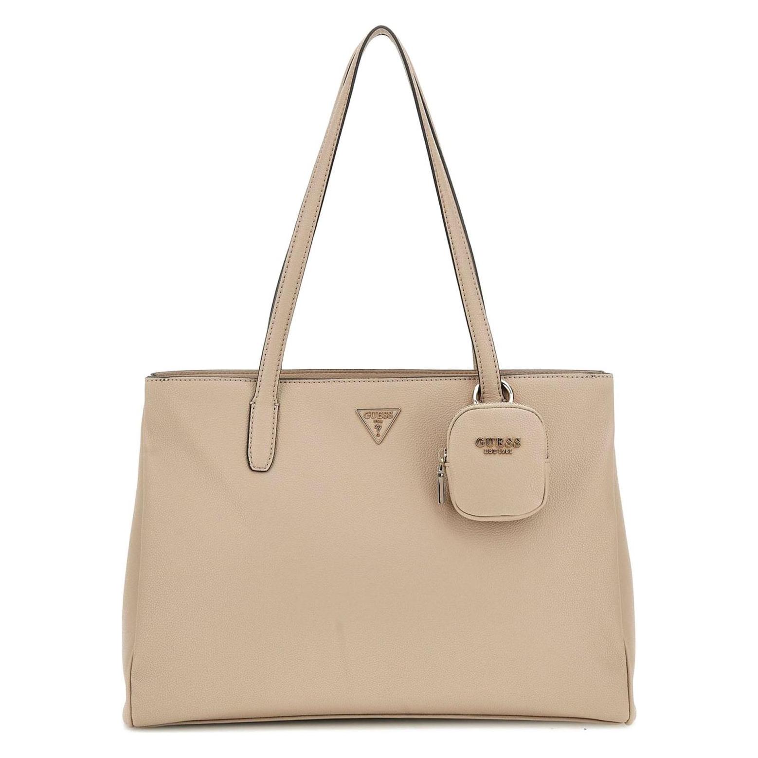 Guess, Damen, Tasche, Power Play Tech Tote, Braun