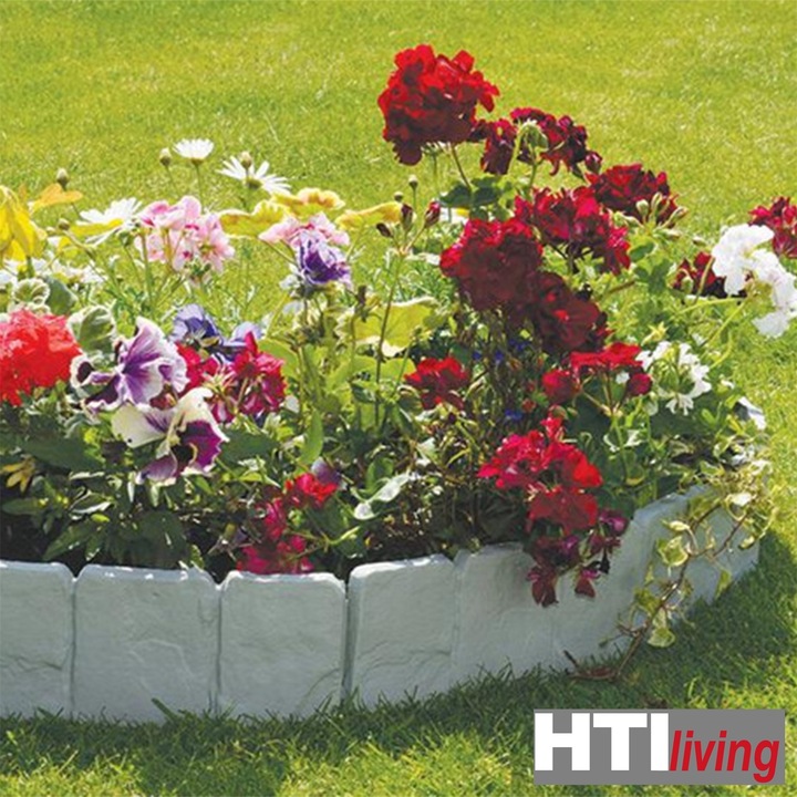 Produktbild HTI-Living Rasenkante Steinoptik (250 cm)