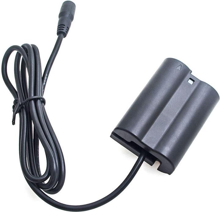 Actual product image Caruba Nikon EN EL15 full decoding dummy battery (straight cable) (Camera battery)