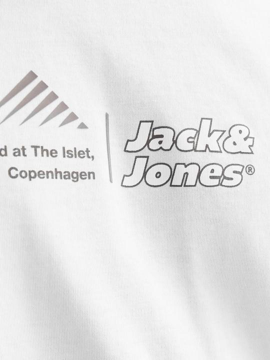 Actual product image Jack & Jones Jcolima Logo Tee Ss Crew Neck Bf Ln (L)