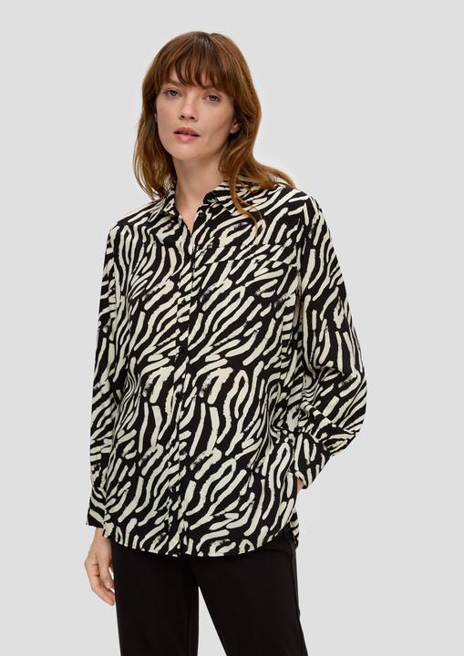 Produktbild s.Oliver Bluse Longbluse aus reiner Viskose (38)