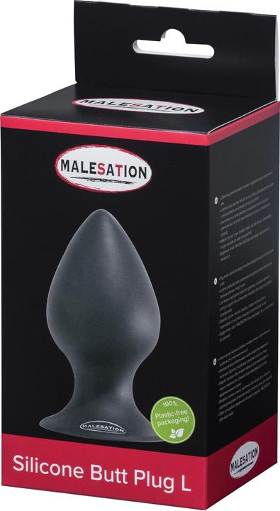 Actual product image Malesation Silicone Butt Plug