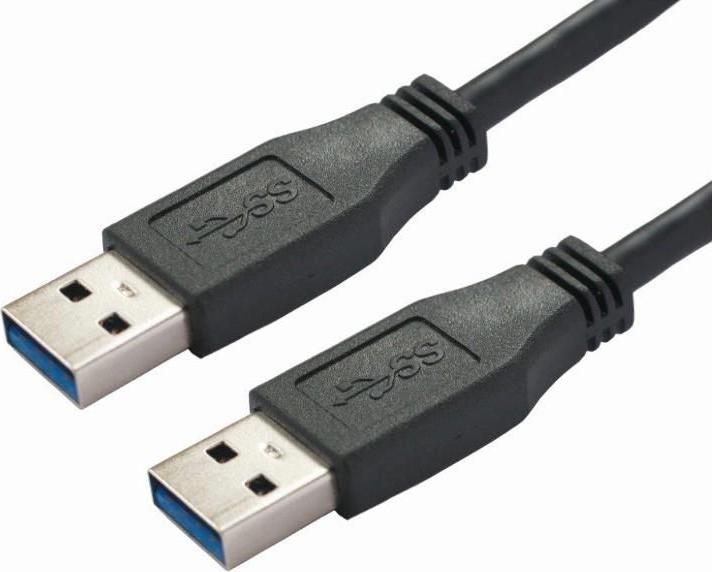 Produktbild Bachmann 918.081 USB 3.0 A/A Anschlusskabel 1m (gedreht belegt) (1 m, USB 3.2 Gen 1)