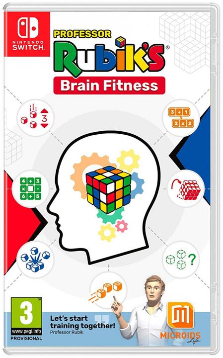 Produktbild Microids Professor Rubick's Brain Fitness (Switch, Switch Lite, Switch OLED, EN)