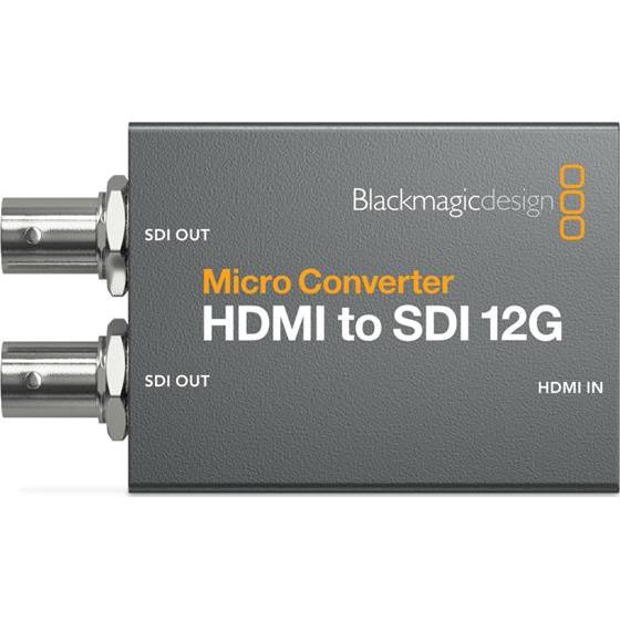 Blackmagic Micro Converter HDMI to SDI 12G PSU, Video Converter