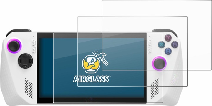 Productafbeelding BROTECT AirGlass kogelwerende glasfolie (3 Stuk, Asus ROG Ally (2023))