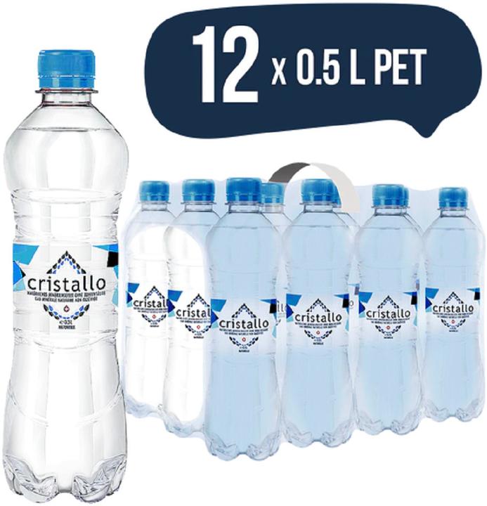 Image du produit Cristallo Eau minérale (12 x 50 cl)