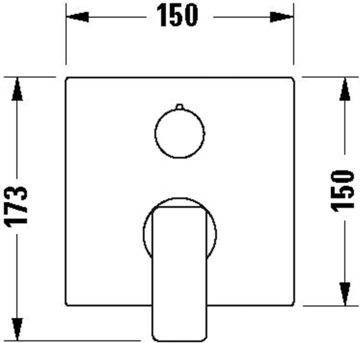 Actual product image Duravit Manhattan single lever shower mixer concealed, consumer 2, MH4210012