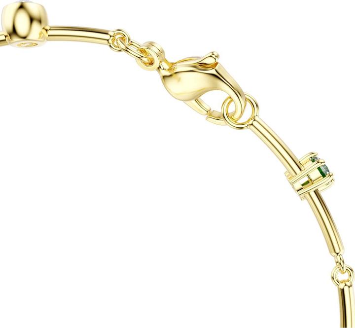 Actual product image Swarovski Constella Armband Verschiedene Schliffe Grün Goldlegierungsschicht (20 cm, Swarovski Metal)