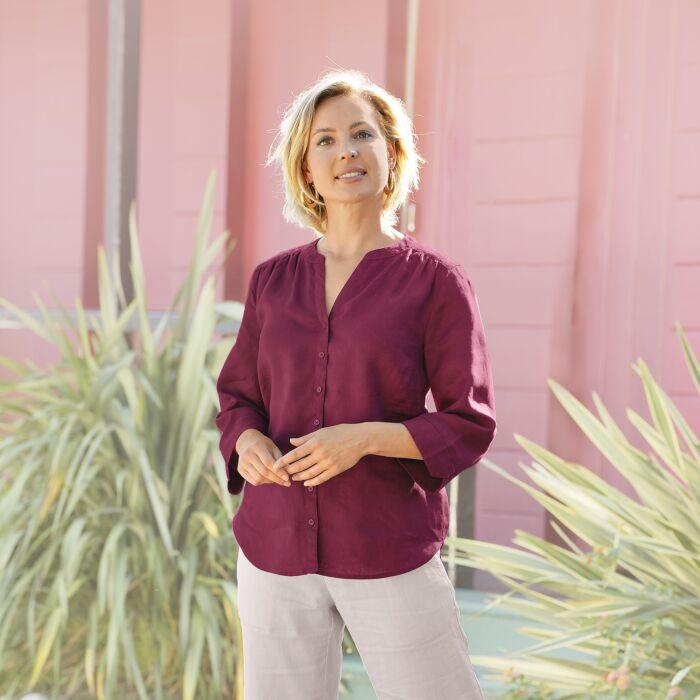 Immagine prodotto Artime Lässige Leinenbluse (M)