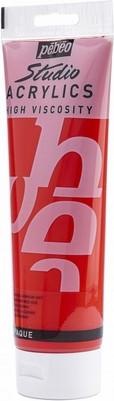 Actual product image Pebeo Studio Acrylics fine acrylic (Cadmium red imit., 250 ml)