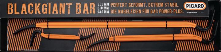 Produktbild Picard Nageleisen BlackGiant Bar Set mit 300, 610, 930, 5,7kg (1 mm)