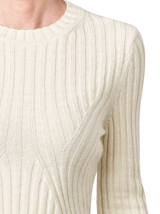 Image du produit Marc O'Polo Long Sleeve Pullover Transfer Detail Creamy Whit (XL)
