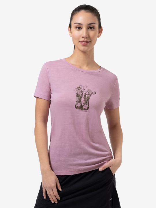 Actual product image Super Natural Women's Flower Boots Tee (XS)