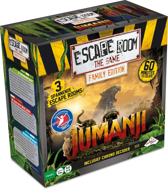 Actual product image Identity games Escape Room The Game Jumanji - Family Edition