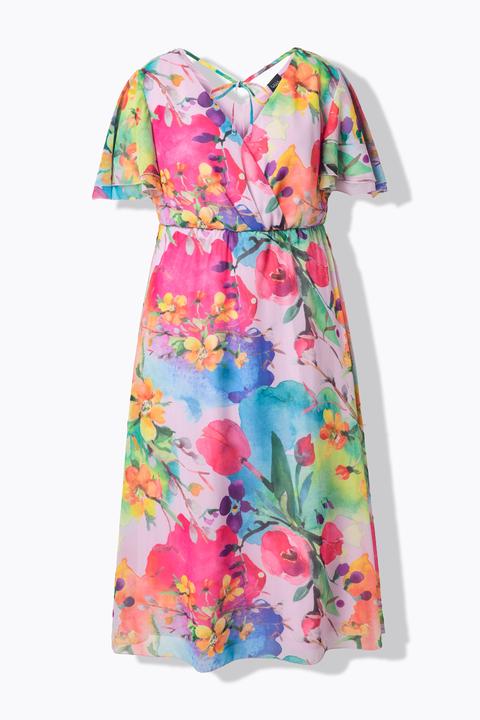 Produktbild Ulla Popken Maxi-Chiffonkleid (58)