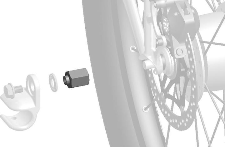 Produktbild Thule Adapter Shimano Nexus/Alfine Nabenschaltung