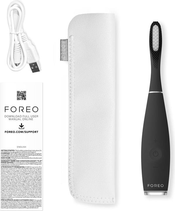 Image du produit Foreo Brosse à dents sonique Issa 3 Black (Brosse à dents sonique)