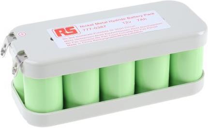 Actual product image RS PRO NiMH D HT x 10 7000mAh 12V Pack (10 pcs., D, 7000 mAh)