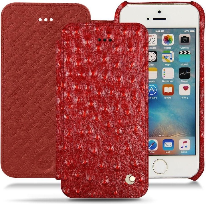 Produktbild Noreve Lederschutzhülle horizontal (Apple iPhone SE)