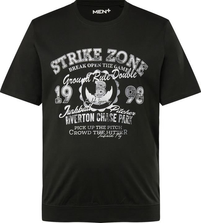 Produktbild Men+ T-Shirt, Halbarm, Bauchfit, Frontdruck (XXL)