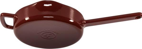 Produktbild Fissler Pfanne Gusseisen, Burgunder rot (Bratpfanne, Gusseisen, 24 x 6 cm)