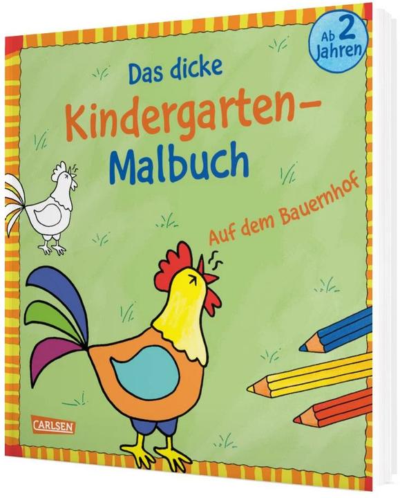 Produktbild Das dicke Kindergarten-Malbuch