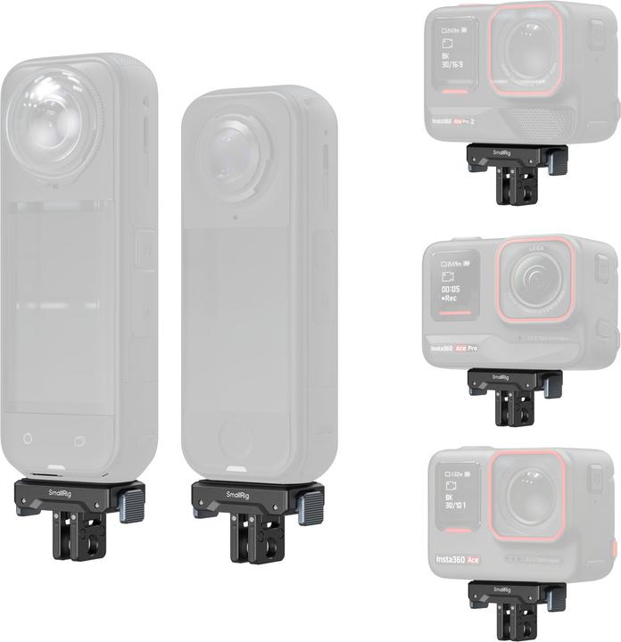 Actual product image SmallRig 5814 Quick Release Mount Adapter for Insta360 X5 / X4 Air / Ace Pro 2 / Ace Pro / Ace