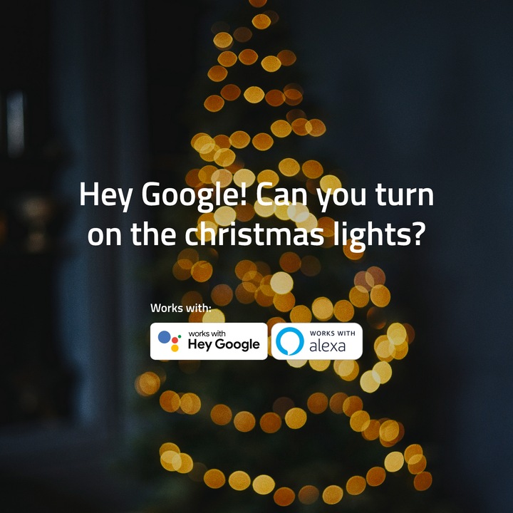 Actual product image Hombli Smart Christmas light (20 m)