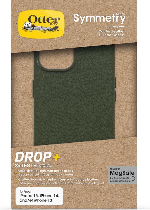 Produktbild OtterBox Symmetry Cactus Leather mit MagSafe (Apple iPhone 15)