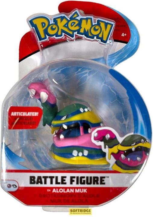 Immagine prodotto Jazwares Pokémon Battle Figure Pack Mini Figure Alolan Muk 5 cm