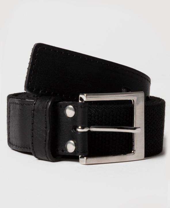 Actual product image JP1880 Stretch Fabric Adjustable Leather Metal Closure Belt