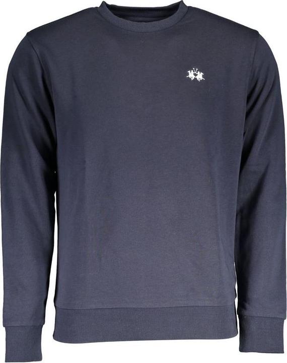 Produktbild La Martina Blauer Baumwollpullover für Männer (XL)