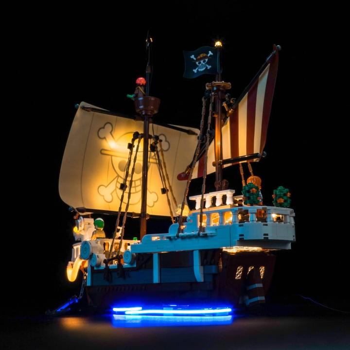 Immagine prodotto BrickBling LED Licht Set für LEGO One Piece: Das Piratenschiff Flying Lamb (75639)