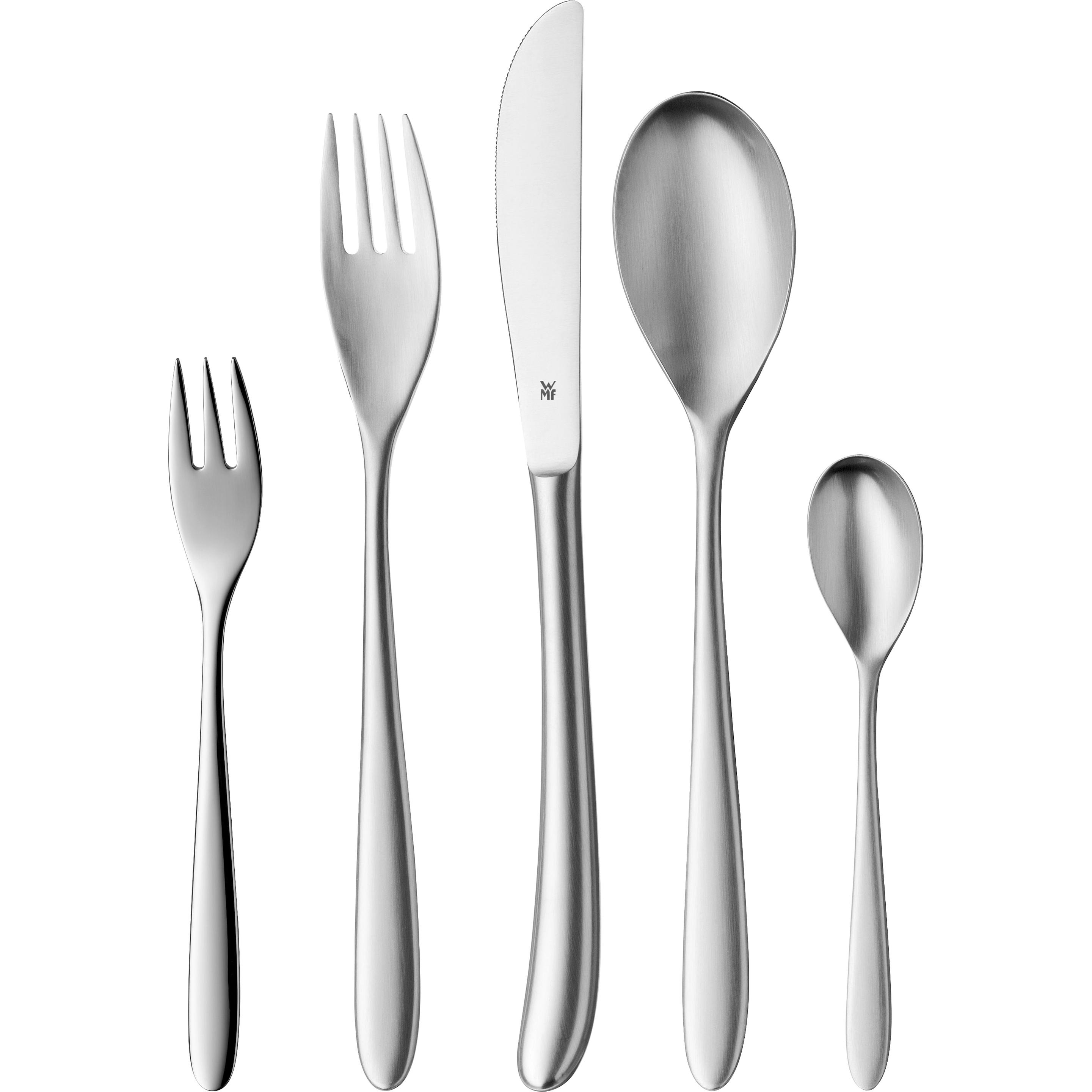 WMF Silk Besteck-Set, 30-teilig (30 Stk., Besteck Set) (8135 0330)
