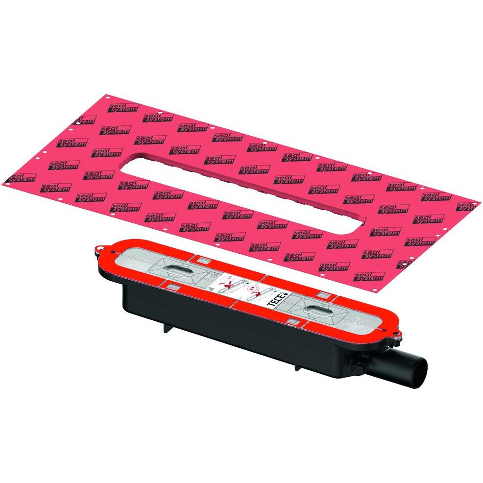 Thumbnail - Magni, Zubehör Sanitärinstallation, Ablauf drainprofile flach, Auslauf seitlich, DN 40