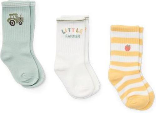 Produktbild Little Dutch Kindersocken Farm Green (20 - 22)