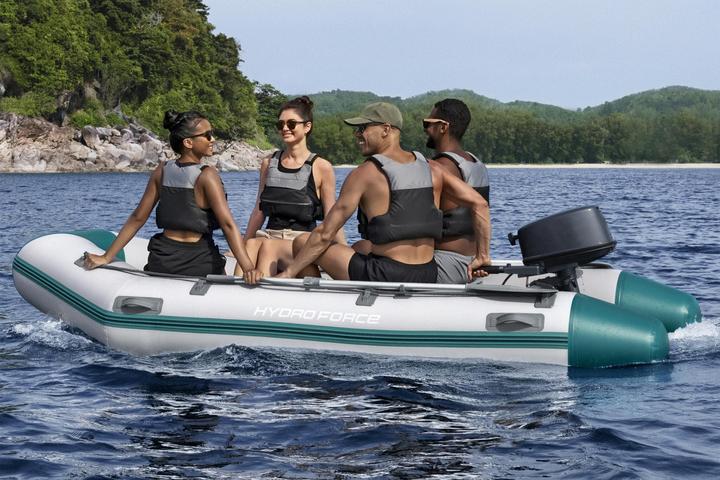 Actual product image Bestway Hydro Force Mirovia Elite 5-Person Inflatable Sport Boat Set 3.30 m (330 cm, 5 Persons)
