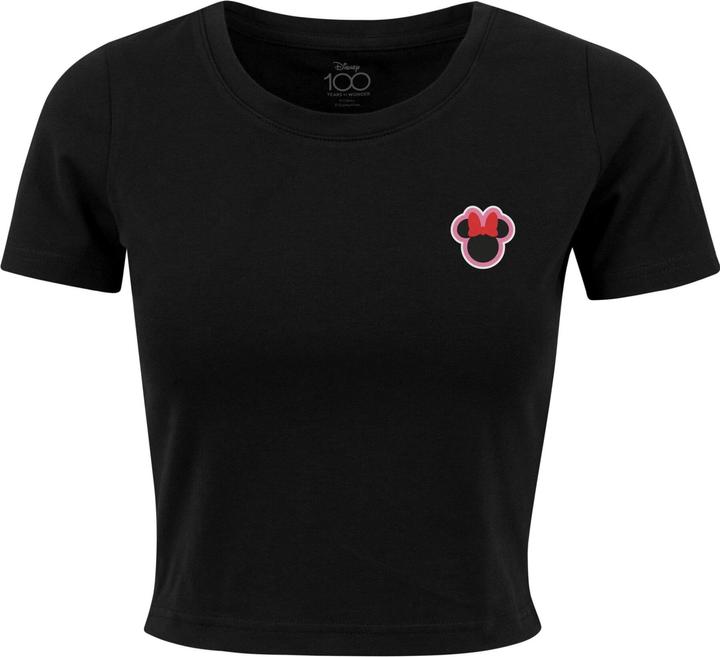Produktbild Merchcode Ladies Disney 100 Minnie Badge Tee - 119435 (XL)