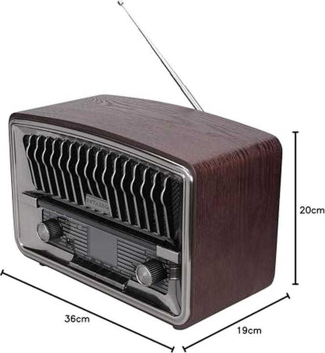 Image du produit Muse M-135 DBT (DAB+ DAB, FM, Bluetooth)