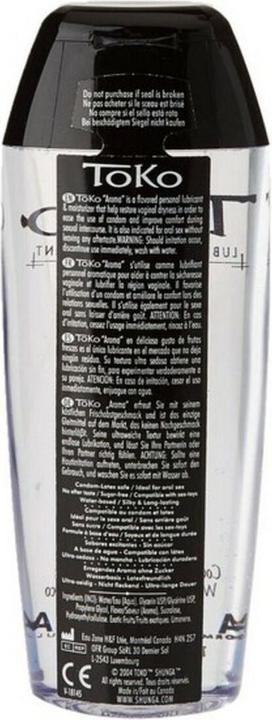 Actual product image Shunga Toko Aroma Lubricant Gel (165 ml)