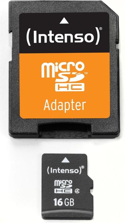 Actual product image Intenso Flash (16 GB, microSDHC)