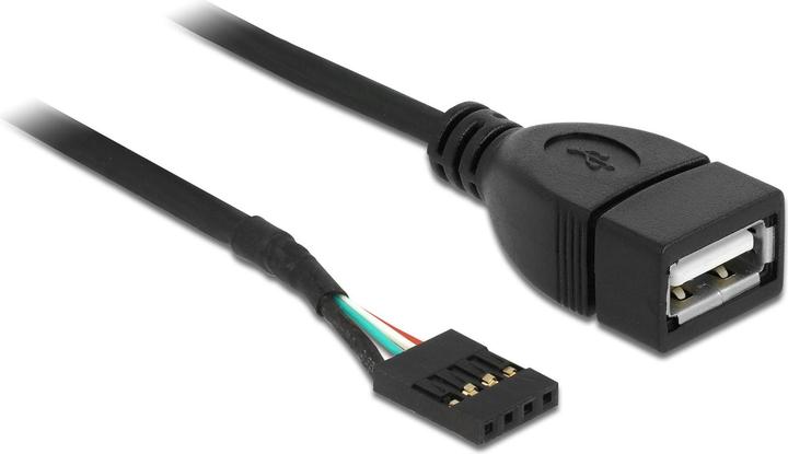 Actual product image Delock USB 2.0 connection cable (20 cm)
